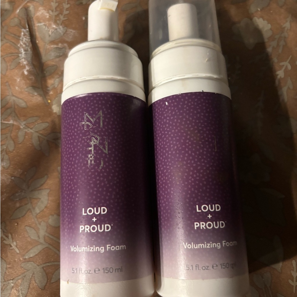 Purple Hair Styling Treatment